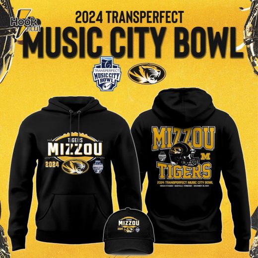 Mizzou Football 2024 TransPerfect Music City Bowl Hoodie V1