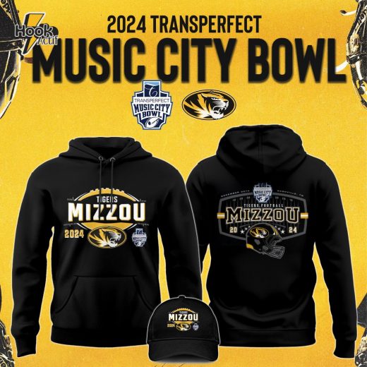 Mizzou Football 2024 TransPerfect Music City Bowl Hoodie V2