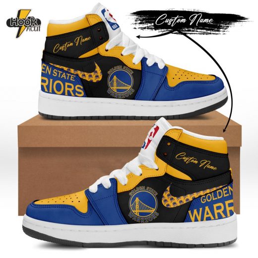 NBA Golden State Warriors Personalized Shoes Version Two