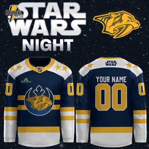 Nashville Predators x Star Wars Night 2024 Custom Jersey