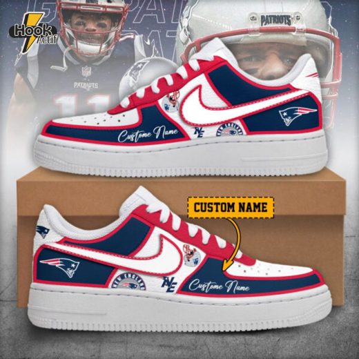 New England Patriots – Nike Air Force 1 shoes