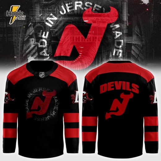 New Jersey Devils 2024 Made in Jersey Limited Edition Jersey