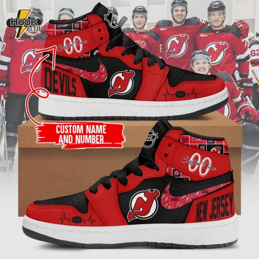 New Jersey Devils Shoes Air Jordan 1