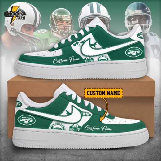 New York Jets – Nike Air Force 1 shoes