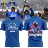 Jacksonville State Gamecocks 2024 Conference USA Champions Premium Limited Tee Black