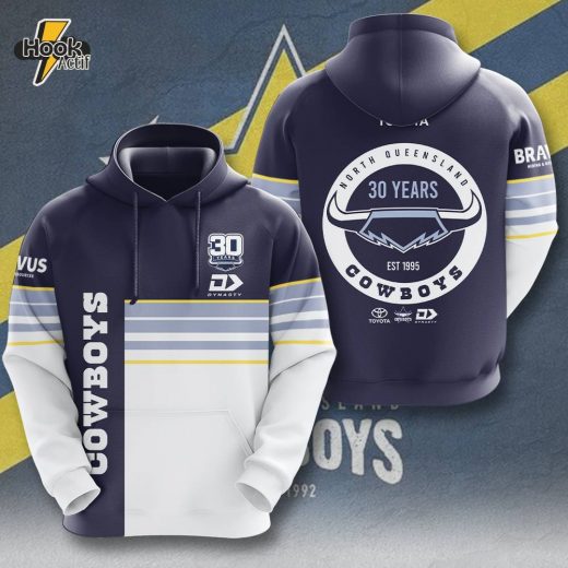 North Queensland Cowboys 3D Hoodie