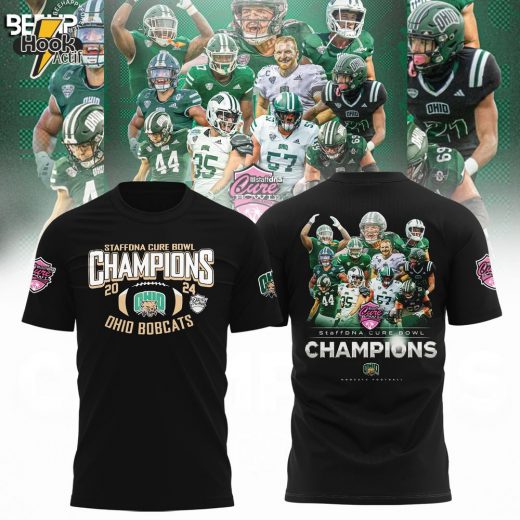 OHIO BOBCATS StaffDNA CURE BOWL CHAMPIONS Shirt