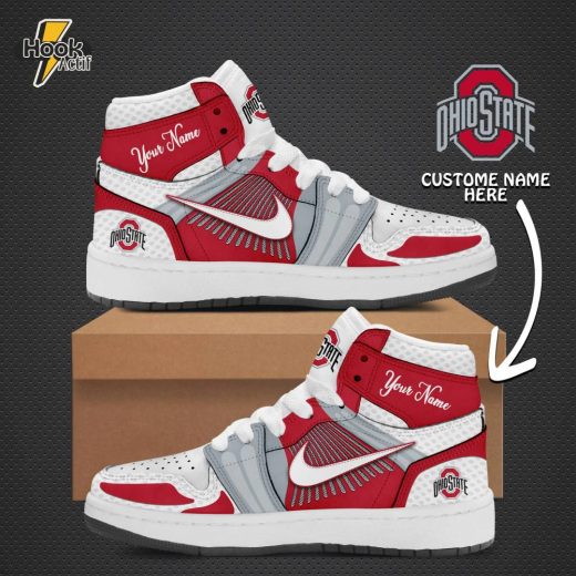 Ohio State Buckeyes Nike Limited AJ1 Shoes