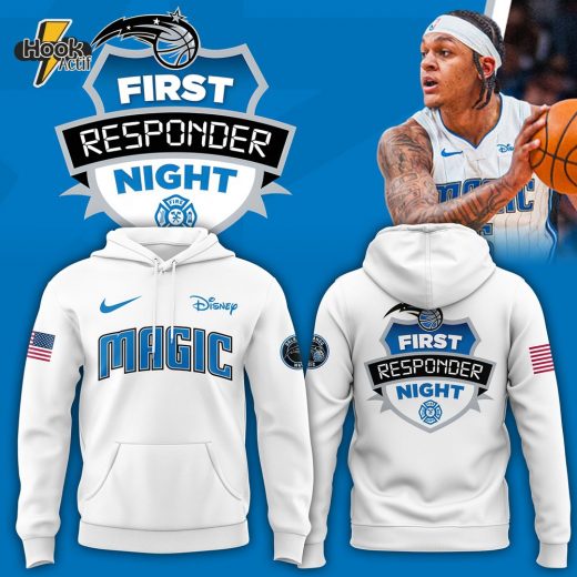 Orlando Magic x 2024 First Responders Night Premium Limited Pullover Hoodie