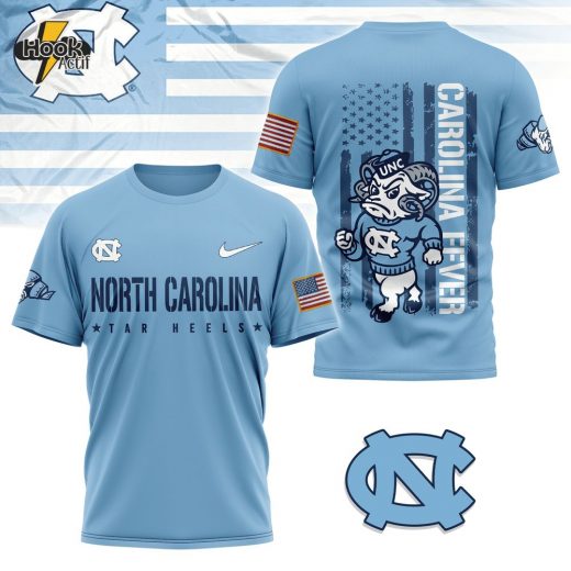 PREMIUM 3D UNC SHIRT