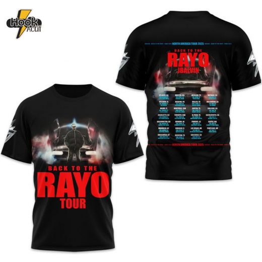 PREMIUM J Balvin Back to the RAYO Tour 3D SHIRT