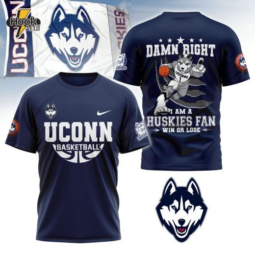 PREMIUM uconn men’s basketball 3D SHIRT