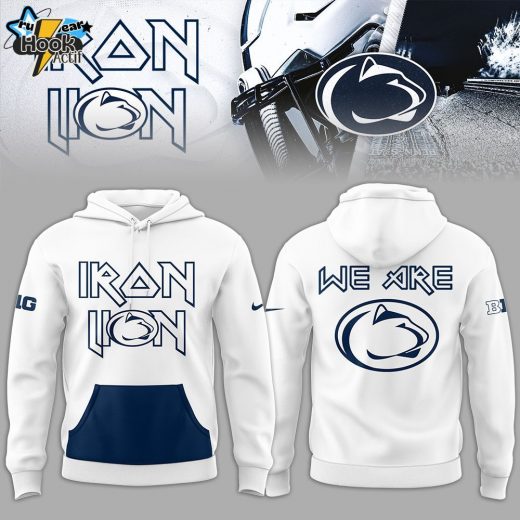 Penn State Big10 2024 Limited Iron Lion Hoodie V2