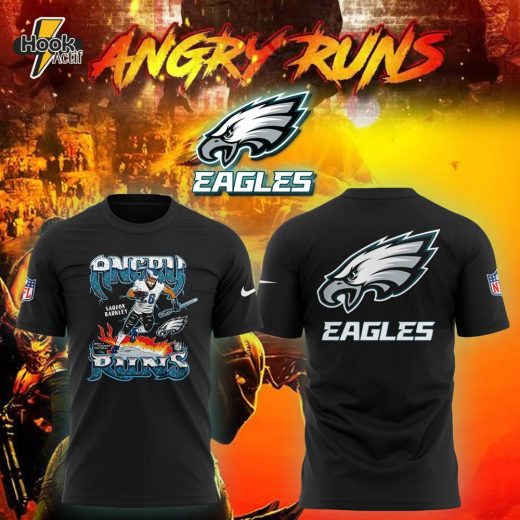 Philadelphia Eagles Angry Runs Premium T-Shirt 2024