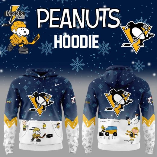 Pittsburgh Penguins Peanuts & Snoopy Night Nike Hoodie