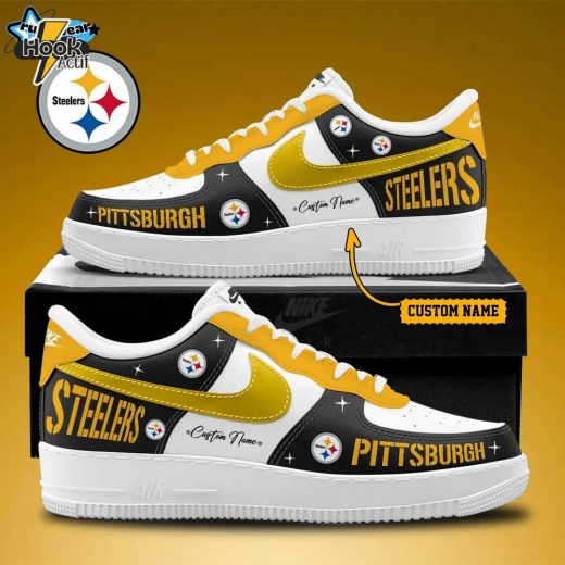 Pittsburgh Steelers Nike Air Force onelimited Shoes 2024/2025