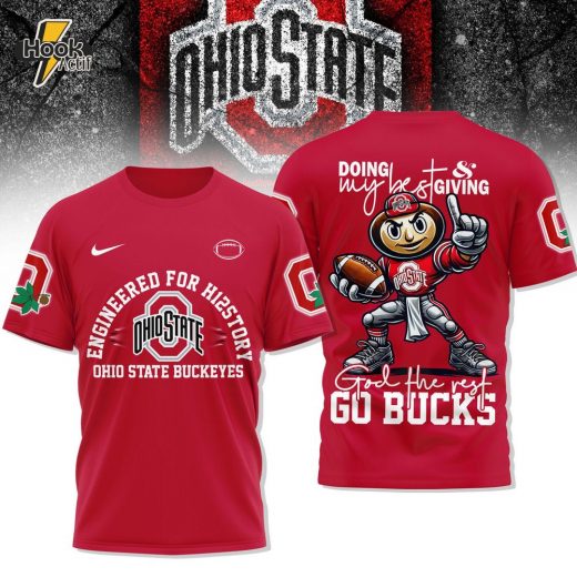 Premium Ohio State Buckeyes Doing My Best Giving 3D Shirt