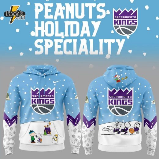 Sacramento Kings Peanuts & Snoopy Nike Hoodie