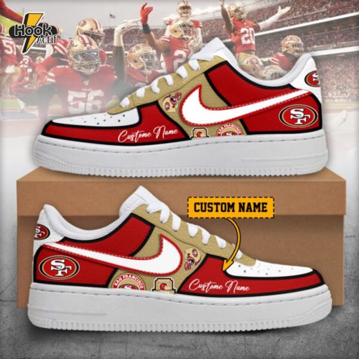 San Francisco 49ers – Nike Air Force 1 shoes