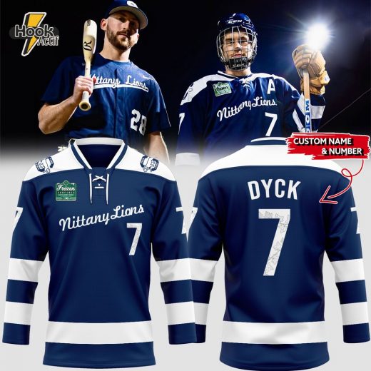 Special Chicago Cubs x Nittany Lions Penn State Hockey Jersey