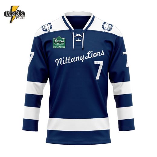 Special Chicago Cubs x Nittany Lions Penn State Hockey Jersey