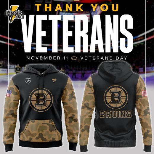 Special Edition Veterans Day Boston Bruins Hoodie