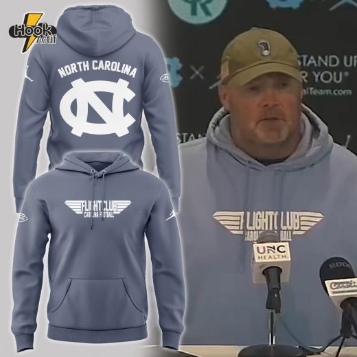 Special New Coach Kitchens North Carolina Football Hoodie