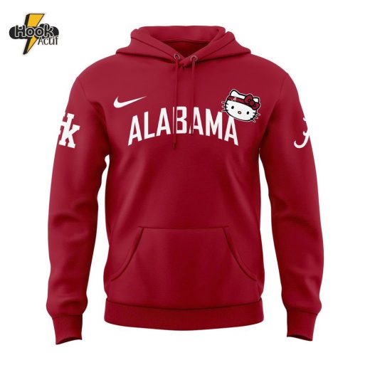 Special New Hello Kitty x Alabama Basketball Hoodie