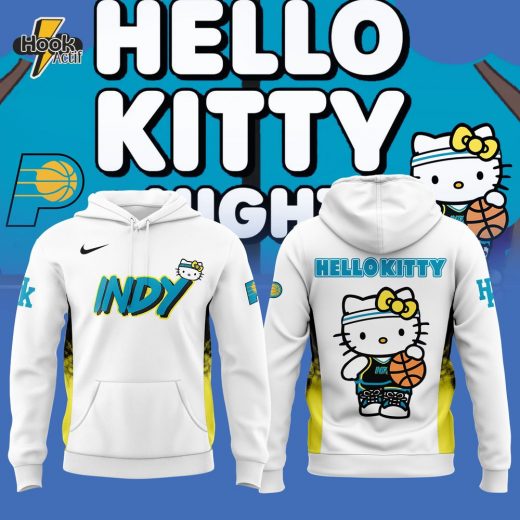 Special New Indiana Pacers x Hello Kitty Hoodie 2024