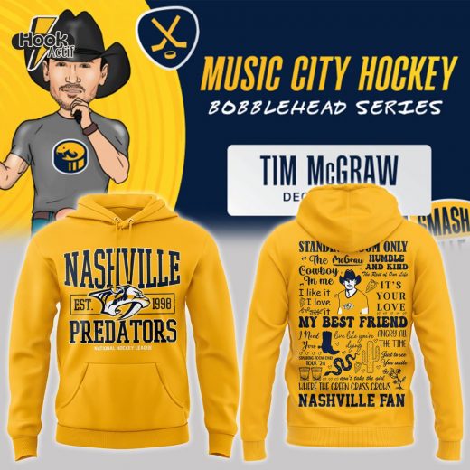 Special Tim McGraw Nashville Predators Hoodie