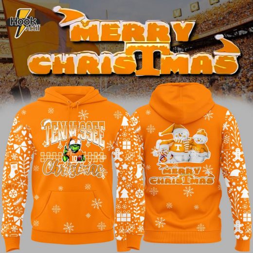 Tennessee Volunteers Merry Christmas Hoodie 2024