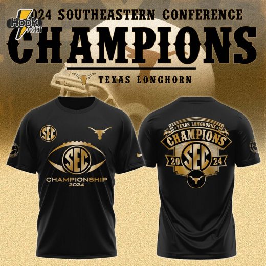 Texas Longhorns Football Champions Southeastern Conference 2024 TShirt Limited Edition