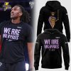 Unisex Playa Society Black Golden State Valkyries Secondary Logo Heavy Hoodie