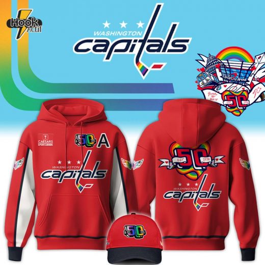 Washington Capitals Special Pride Night Hoodie 2024