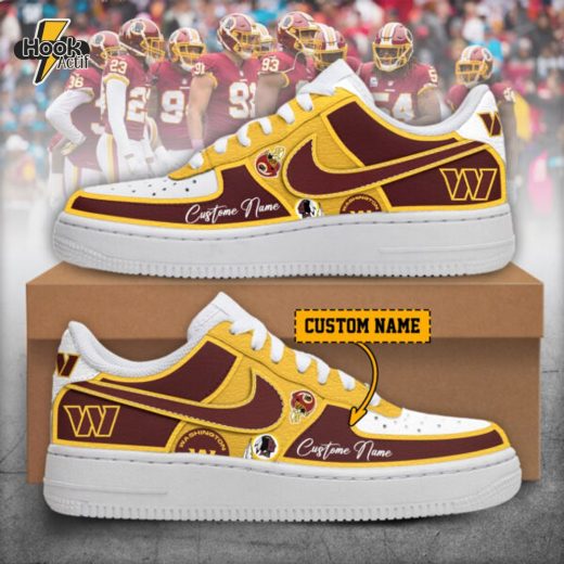 Washington Commanders – Nike Air Force 1 shoes