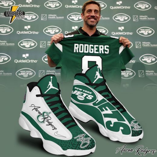 Aaron Rodgers New York Jets AJ13 Sneakers