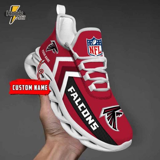 Atlanta Falcons Max Soul Sneakers with Custom Name V08