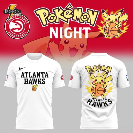 Atlanta Hawks Pokémon Graphic Tee 2025