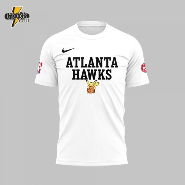 Atlanta Hawks Pokmon Graphic Tee 2025 – Buy Online at HookActif.com