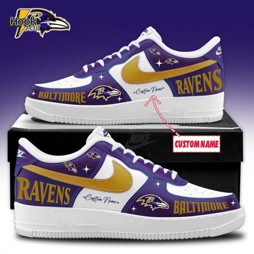 Baltimore Ravens AF1 Shoes Limited Edition – Iconic NFL Sneakers