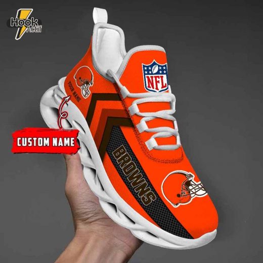 Cleveland Browns Personalized Max Soul Shoes V08 Edition