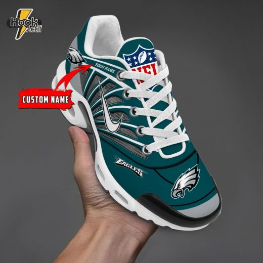 Customized NFL Eagles Air Cushion Sport Shoes