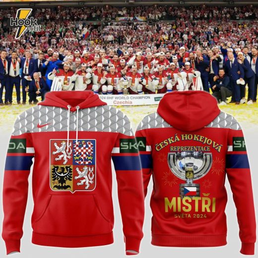 Czech Ice Hockey Champions Hoodie – Official Fan Edition Apparel