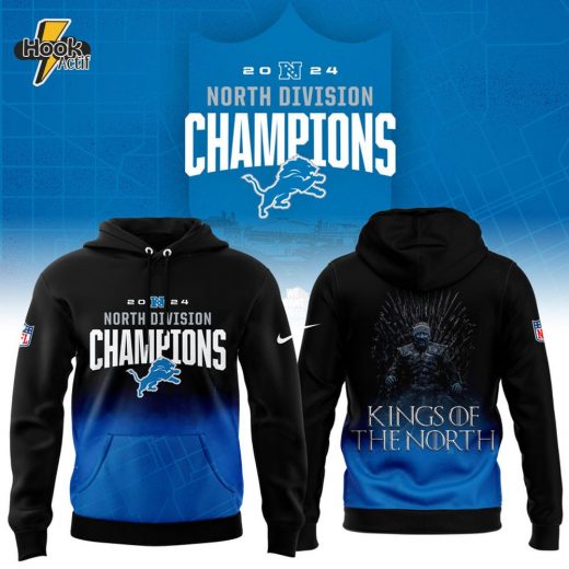 Detroit Lions NFC North Champions Hoodie – Special NFL Apparel