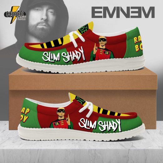 Eminem Slim Shady Loafer Shoes – Limited Rap Icon Collectible