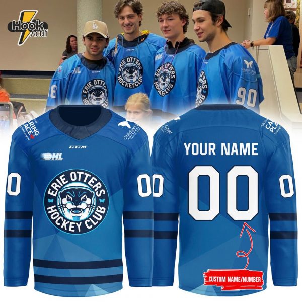 Erie Otters Caring Place 2024 Jersey - Hockey Charity Gear