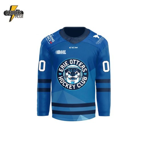 Erie Otters Caring Place 2024 Jersey – Hockey Charity Gear