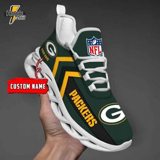 Green Bay Packers Custom Max Soul Shoes V08 Edition