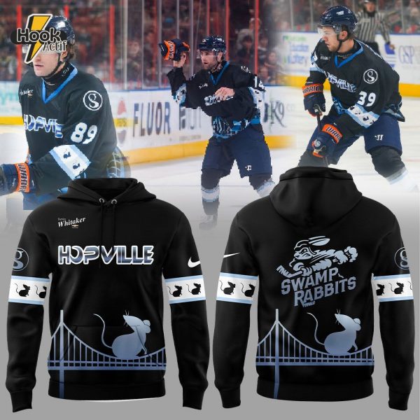 Greenville Swamp Rabbits New Year Hoodie - Holiday Special Edition