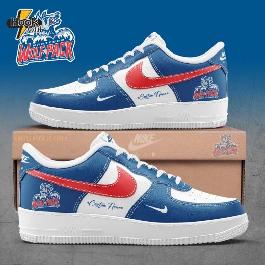 Hartford Wolf Pack AF1 Custom Name Sneakers